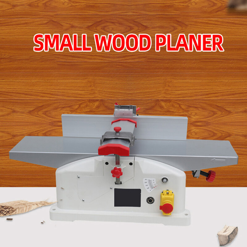 Backer Woodworking Machinery Planer, Desktop Decoração Ferramentas, 1280W, 9000rpm