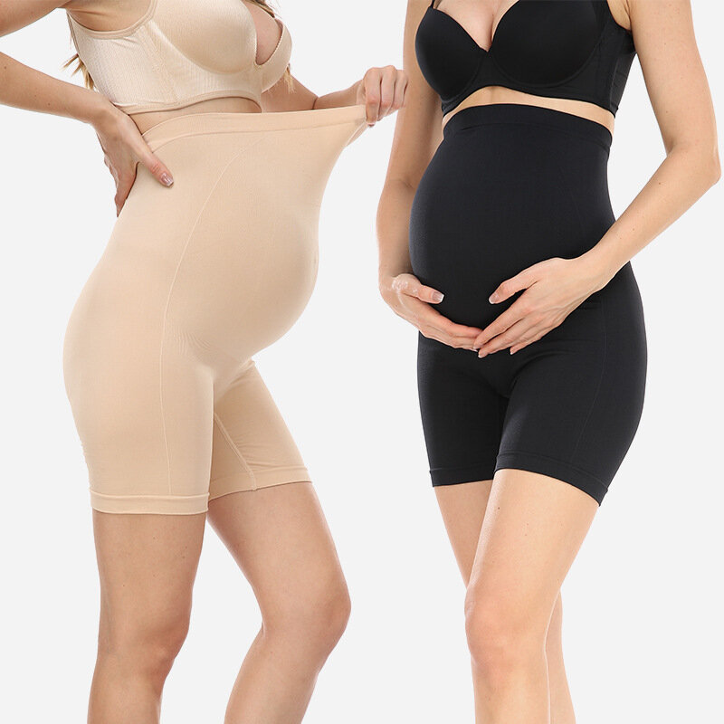 กางเกงรัดรูปเอวสูงเลกกิ้งสำหรับคนท้องสำหรับหญิงตั้งครรภ์กางเกงรัดรูปกระชับรูปร่างหลังคลอด