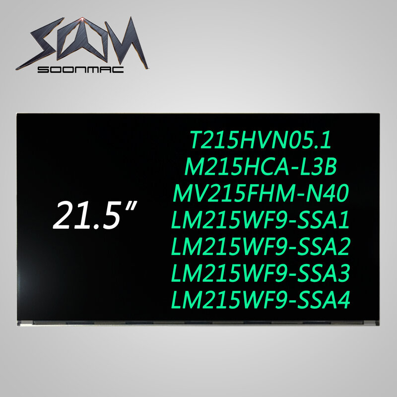 Nova Tela de LCD 21.5 Exibição M215HCA-L3B T215HVN05.1 MV215FHM-N40 LM215WF9 SSA1 SSA2 SSA3 SSA4 para Lenovo AIO Substituição
