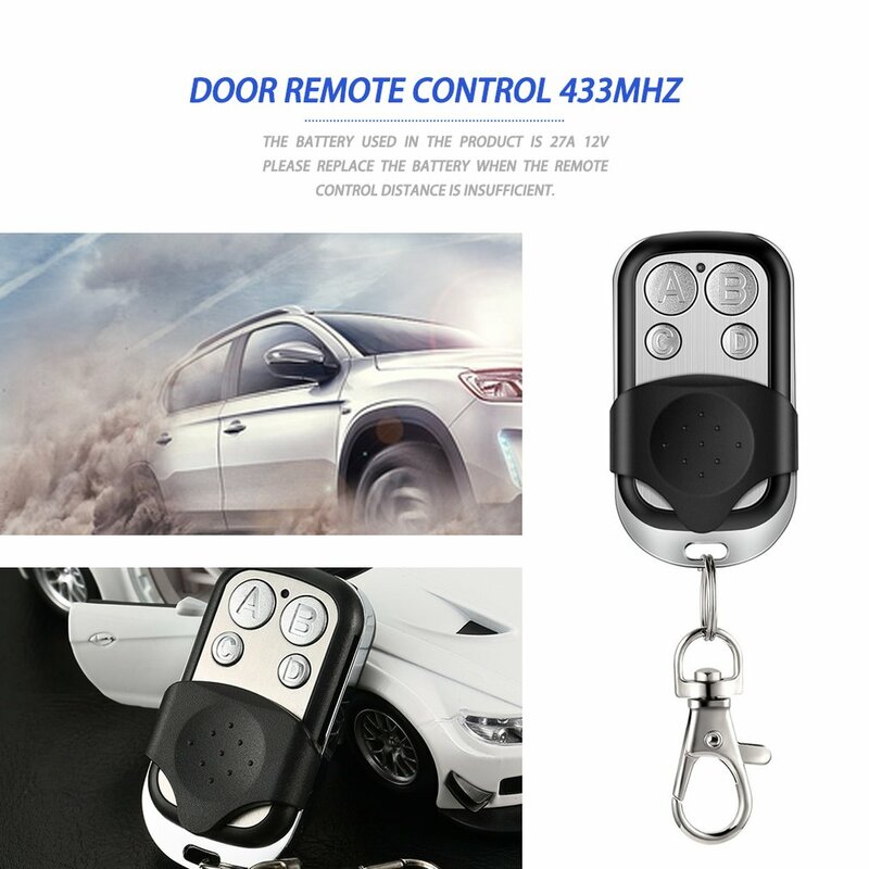 433 MHz RF 4 Channel Cloning Duplicator Key Fob A Distance Learning Electric Garage Door Controller IC model 2262 2260 1527 2240