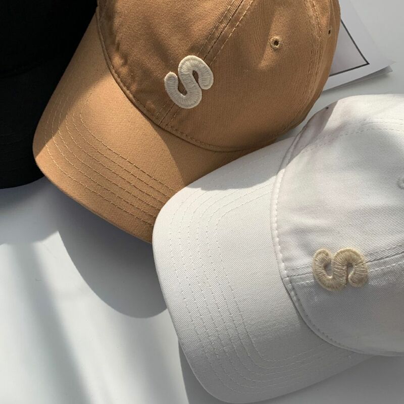 Sport Outdoor cotone regolabile confortevole ricamo berretto da Baseball berretto stile coreano cappello femminile lettera