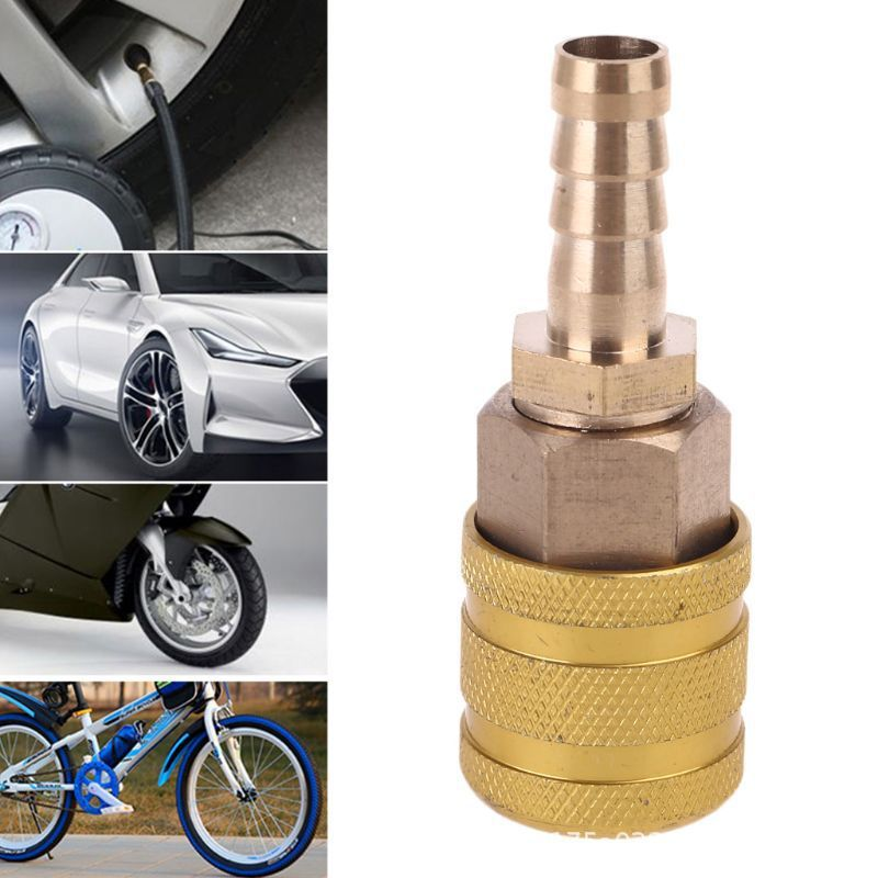 車のタイヤ用のバルブとポンプノズル,膨張式空気チャック,クイック接続,ソリッド,8mm