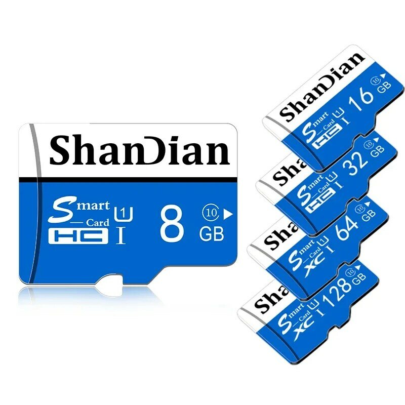 Szybkość karty pamięci klasy 10 Smart SD 64GB 32GB 16GB 8GB 4GB Mini 64GB karty TF na smartfony