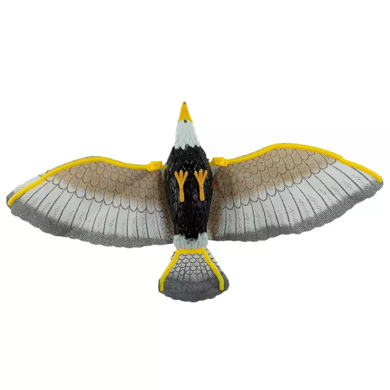Flying Bird and Hawk Scarer Deterrent Repelente para a Caça, Jardim Decoy, Pendurado Electric Eagle, Jardim Suprimentos, Parque e Fazenda