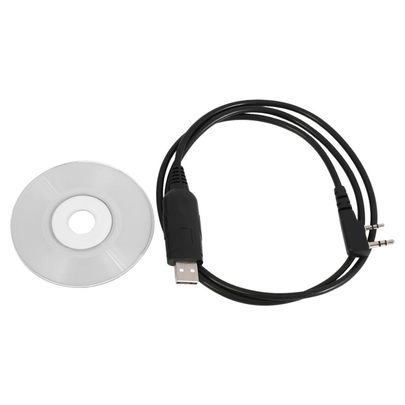 USB-кабель для программирования Baofeng UV-5R 888S для Kenwood Radio Walkie Talkie, аксессуары с CD-приводом