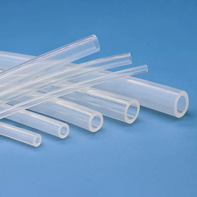 Manguera de goma de silicona transparente de grado alimenticio, tubo de silicona Flexible no tóxico, ID 0,5, 1, 2, 3, 4, 5, 6, 7, 8, 9, 10, 12mm, O.D, 1/5/10M