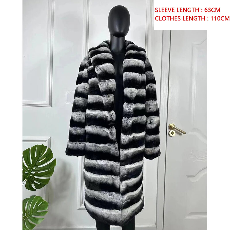 Genuine Rex Rabbit Fur Short Jackets Real Fur Coat Womens High Quality Warm Winter Natural Fur Coat