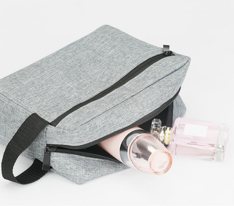女性と男性のためのファッショナブルな化粧品トラベルバッグ,防水バスキット,収納ハンドバッグ