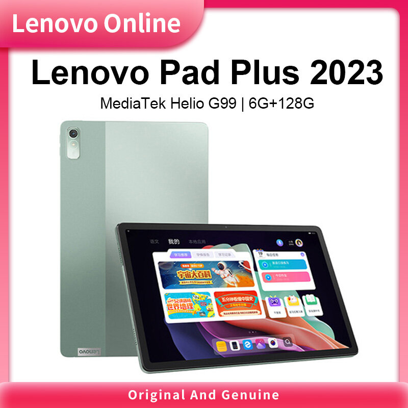 Lenovo-Global Firmware Original Pad Plus, MediaTek Helio G99, 6GB, 128 GB, Tela LCD de 11,5 ", 7700mAh, Tab P11, 2ª Geração, 2023