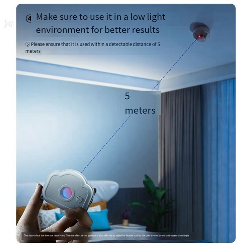 P168 tragbares Infrarot licht Hotel Anti-Peeping multifunktion aler tragbarer Anti-Snoop-Detektor