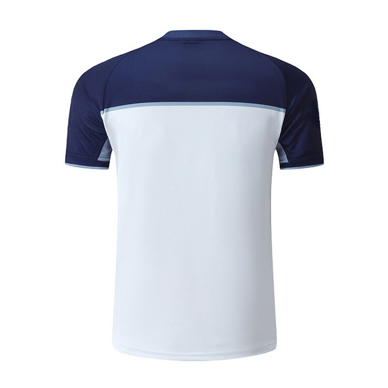 2324 영어 럭비 저지 대회 훈련 팀 유니폼, 맞춤형 이름 번호 로고, 허리 깃발 스포츠 티셔츠, 새로운 디자인