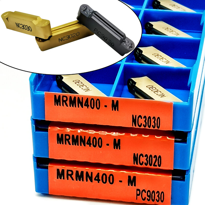 Di alta qualità MRMN400M NC3020 NC3030 PC9030 utensile per tornitura inserto in metallo duro utensile per tornitura CNC parte di troncatura e scanalatura MRMN400M