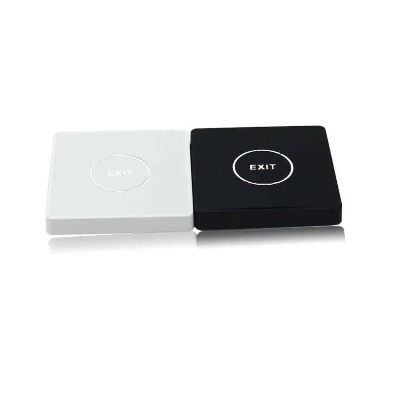 5 stücke ultra dünne Touch-Schalter-Zugangs taste 86mm x 86mm x 11mm keine/nc/com Ausgabe schwarz/weiß Farb option