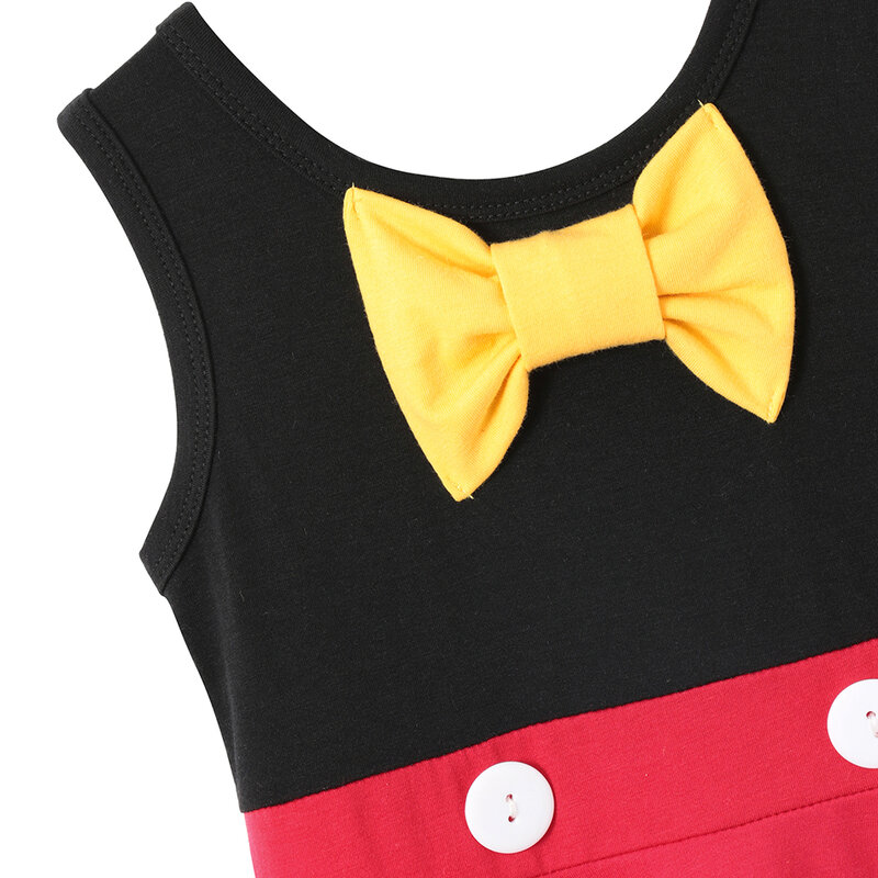 Disney Girls Prinzessin 2024 Kleid Mickey Mouse Kleidung Kinder Baumwolle Karneval Geburtstag Kinder Kostüm für 2-7 Jahre