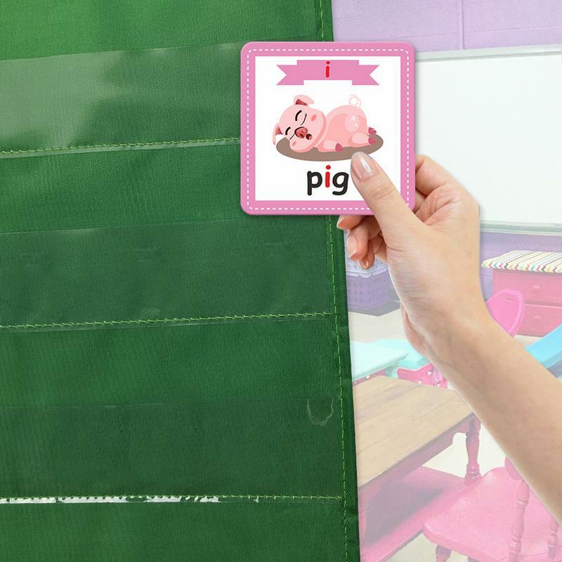 Adjustable Pocket Chart Classroom/Teacher Organizer Learning Resource Standard Pocket Chart Gifts For Teachers Pocket Chart