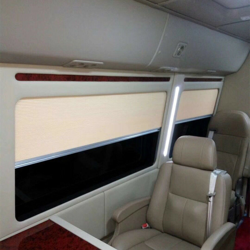 Cortina elétrica mpv rvcustomized van sunblind e elétrica cortina de janela dobrável para campervan e motor casa