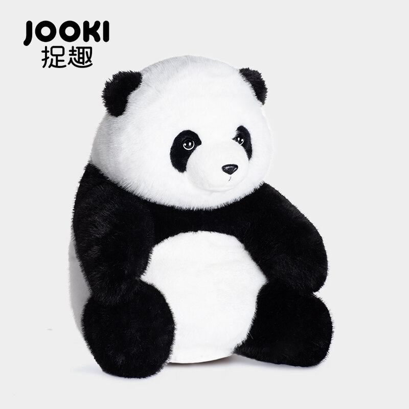 Panda de peluche Kawaii para niñas y niños, muñeco de peluche suave y esponjoso, Panda realista, los mejores regalos
