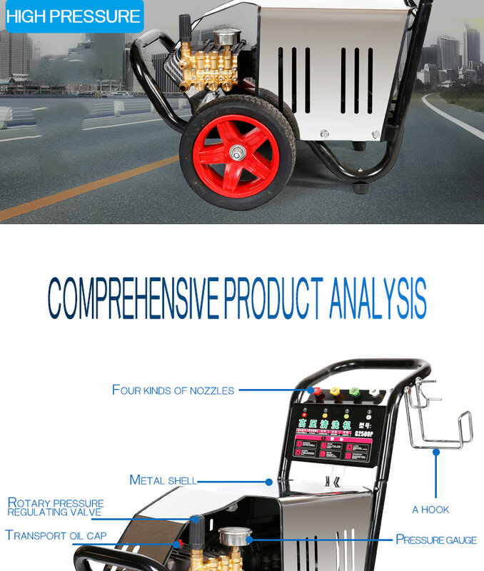 Limpiador de alta presión para coche, bomba de latón, cc-2500P, 2022, novedad, gran oferta, 2022