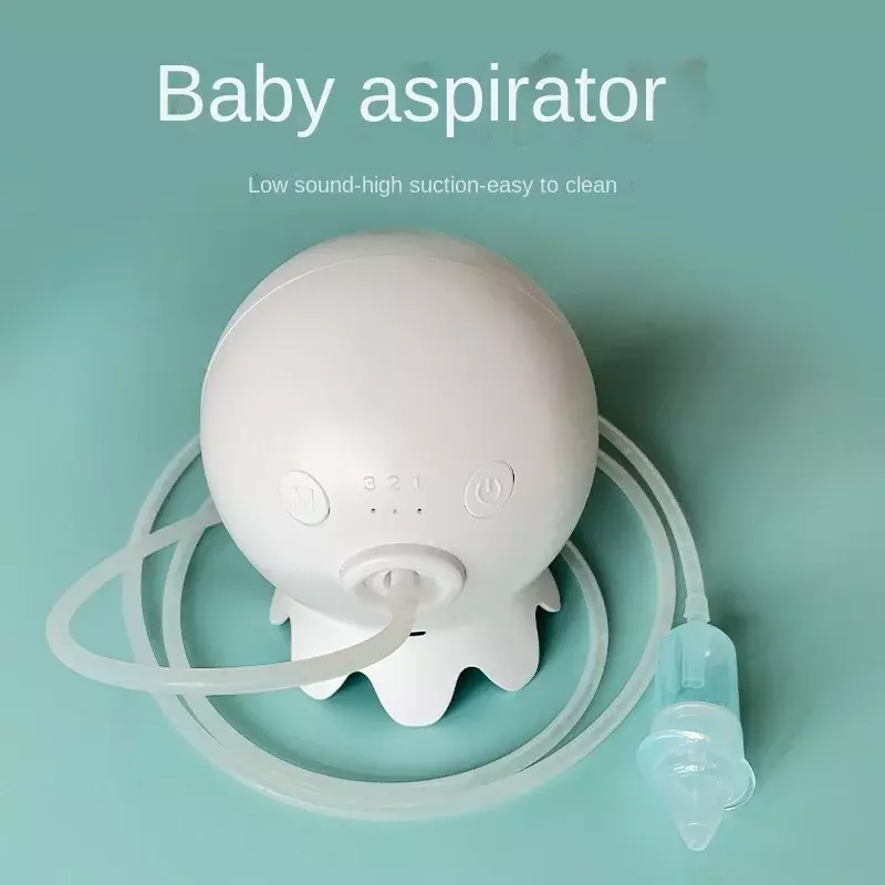 Bebês Recarregável Nasal Scot Aspirador, Sucção Ajustável, Cuidados de Saúde, Segurança Elétrica Nose Cleaner, Recém-nascido Criança Ferramenta