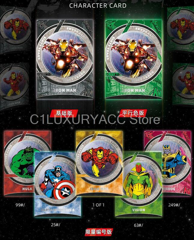 Trovare la carta Marvel Avengers Beyond la carta da collezione più potente della terra Iron Man Captain America Limited Anime CARD Game Toy Gifts