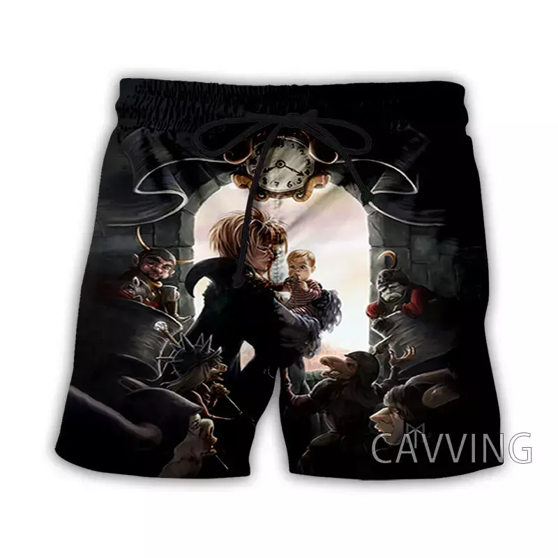 CAVVING 3D Printed  Labyrinth  Summer Beach Shorts Streetwear Quick Dry Casual Shorts Sweat Shorts for Women/men   F02