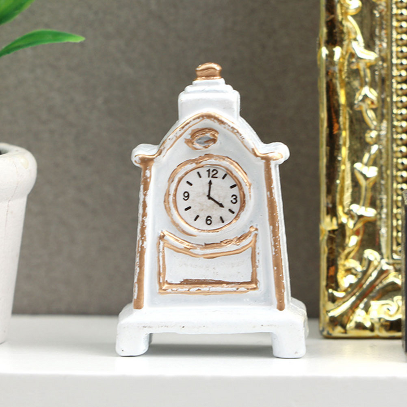 子供用時計付きミニアナログ時計,合金モデル,家の装飾