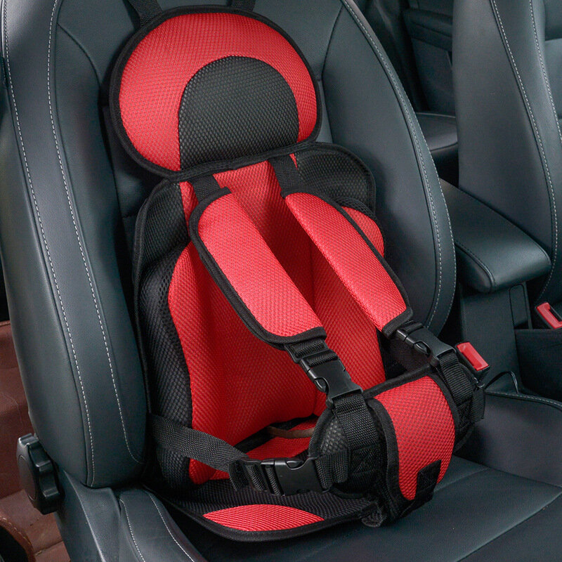 Assento de segurança Mat para Crianças, Respirável Cadeiras Mats, Baby Car Seat Cushion, Carrinho Ajustável Pad Assento, 6 Meses a 12 Anos de Idade