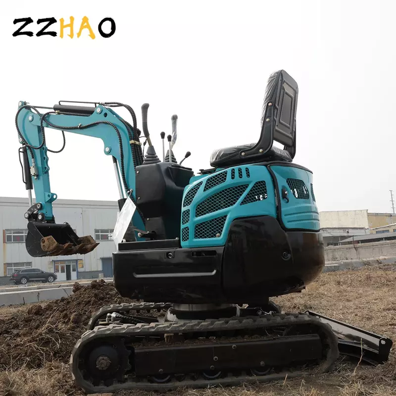 New Small Excavator Price China Mini Crawler Micro Compact Excavator for Sale Small Digger 1.3 Ton Mini Digger Excavator