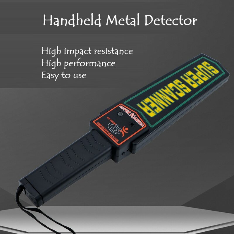 Gm09 Handheld Metaaldetector Trillingen Acoustooptische Detector Beveiliging Scanning Hoge Precisie Detector