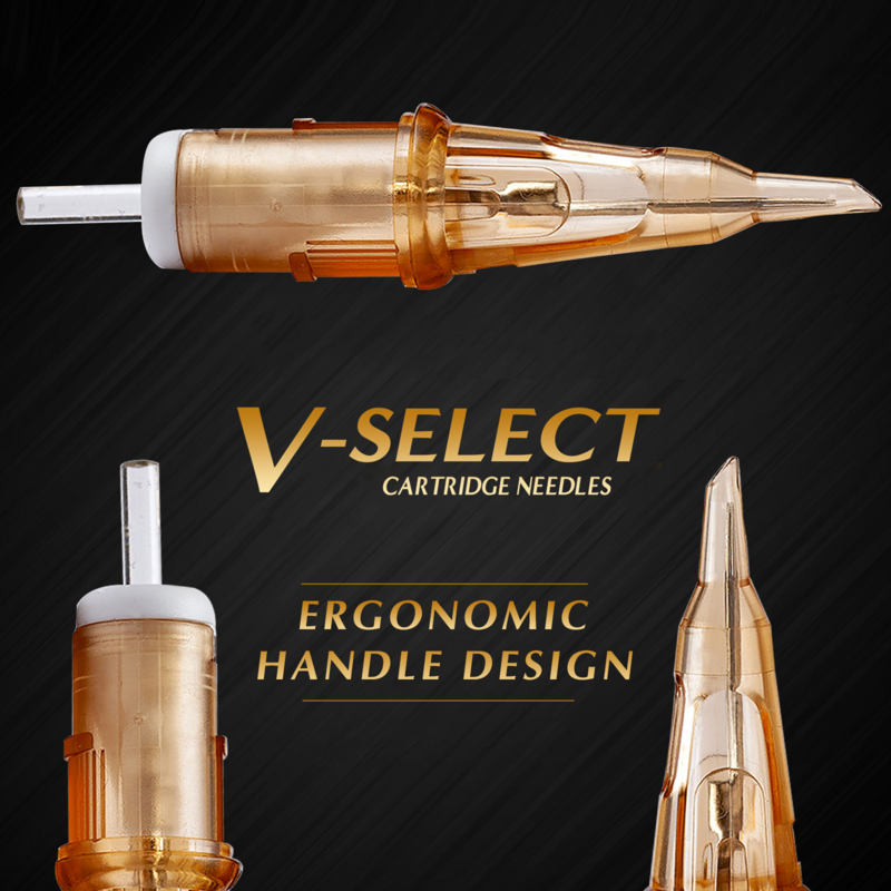10pcs EZ V Select Cartridge Tattoo Needles Permanent Makeup RL RS RM M1 Microblading for Cartridge Tattoo Machine Pen