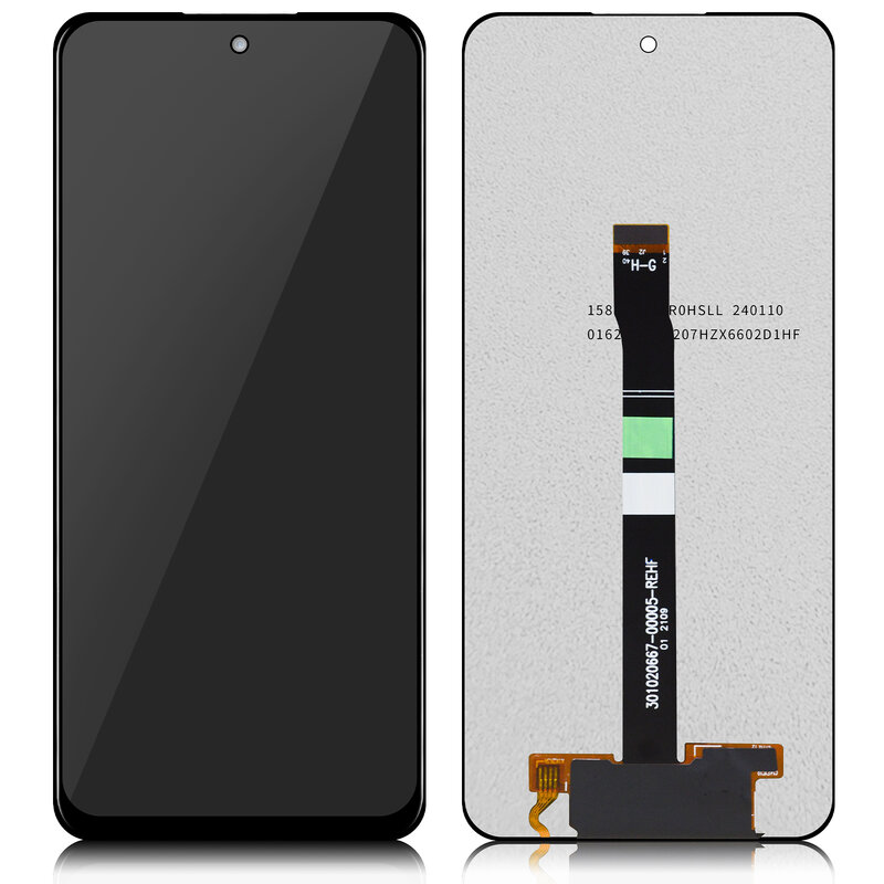 Dla HUAWEI P Smart 2021 Honor X10 Lite Y7A Wyświetlacz LCD Ekran dotykowy Digitizer Wymiana ekranu LCD telefonu Dla P Smart 2021