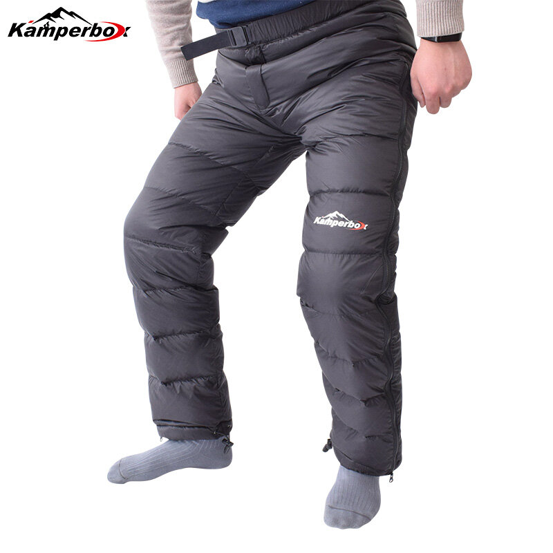 Kamperbox กางเกงเดินป่าชายกางเกงมีขนฤดูหนาว, กางเกงปีนเขาฤดูหนาว