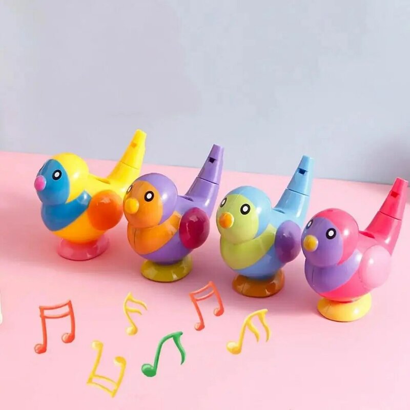 1 Stück niedliche Pfeife Badezeit Musikspiel zeug lustige bunte Wasservogel Pfeife Kind frühen pädagogischen Instrument Spielzeug Geschenk für Mädchen Junge