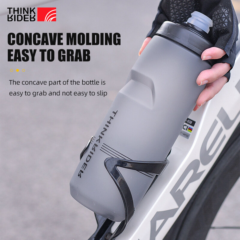 ثينكرايدر-زجاجة بلاستيكية محمولة لركوب الدراجات ، سعة كبيرة ، للرياضة في الهواء الطلق ، mtb ، دراجة الطريق