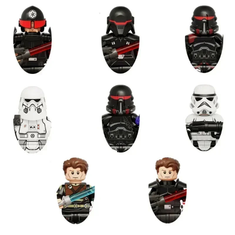 Blocos de Construção Star Wars para Menino, KT1066, Mini Robot Figure, Boneca de Montagem de Tijolos, Brinquedos Quentes