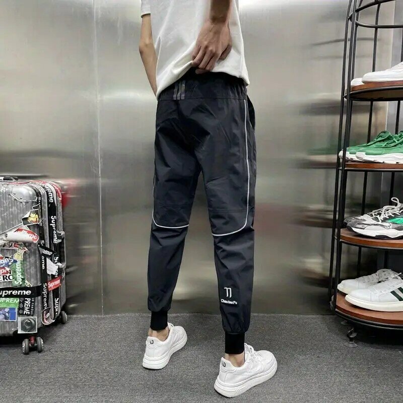 Men's Cargo Shorts Loose Baggy Multi Pocket Male Short Pants Wide Black Y2k Jorts Summer Popular Clothing Luxury Free Shipping