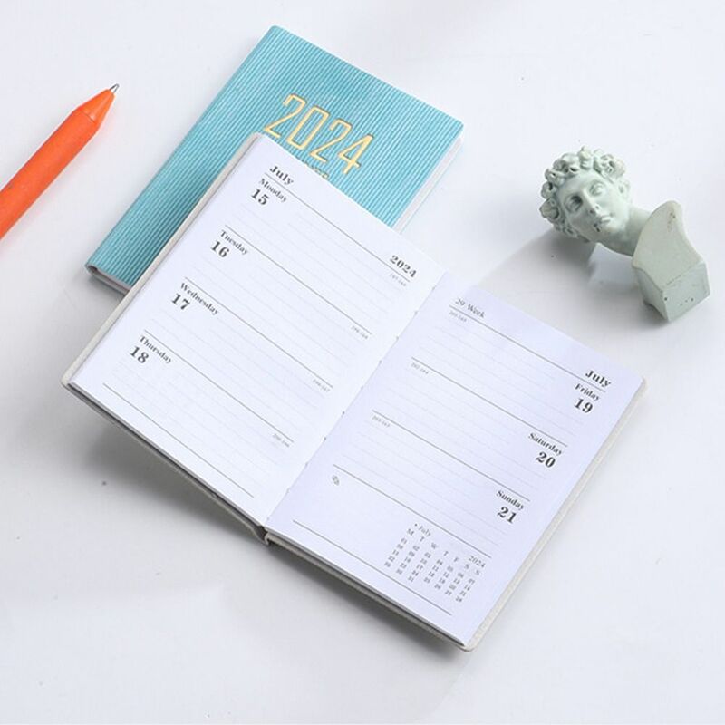 Mini Business Notebook, Memo Diary Planner, Agenda Organizer, Notepad, Plano de Trabalho, A7