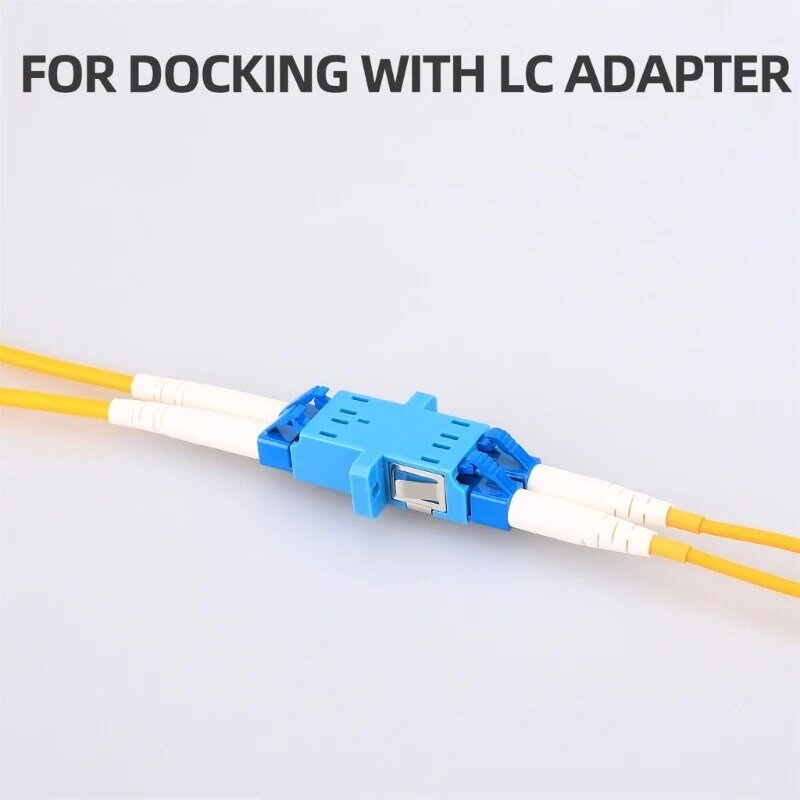 Adaptador acoplador fibra óptica dúplex 16FB UPC para conexiones red confiables