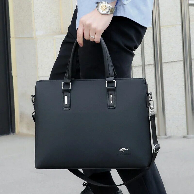 Valigetta esecutiva da uomo d'affari borsa per Laptop impermeabile borsa a tracolla per ufficio borsa a tracolla per File di conferenza