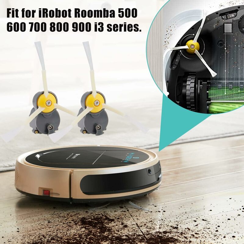 มอเตอร์เครื่องแปรงด้านข้างสำหรับ iRobot Roomba 500 600 700 800 900หุ่นยนต์ดูดฝุ่น E6 E5 I3 I4 I5 I6 I7 I8ชุด J7