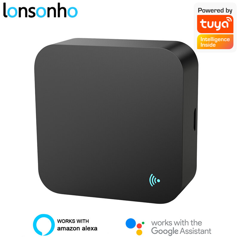 Универсальный пульт дистанционного управления Lonsonho Tuya Smart Wifi IR RF 433 315, совместим с Alexa Google Home