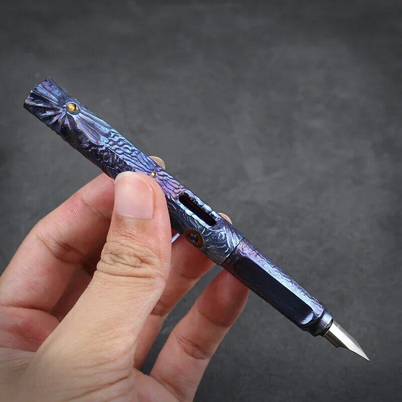 Multifunction Outdoor Survival Self Defense Tactical Pen With Logo Engraved