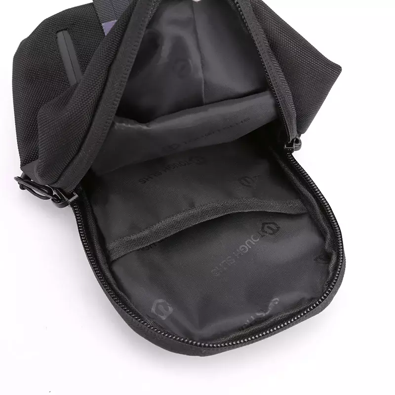 Paquete de pecho de moda para hombre, bolsos de viaje informales multifuncionales, bolso escolar de mensajero, bolso de un solo hombro grande