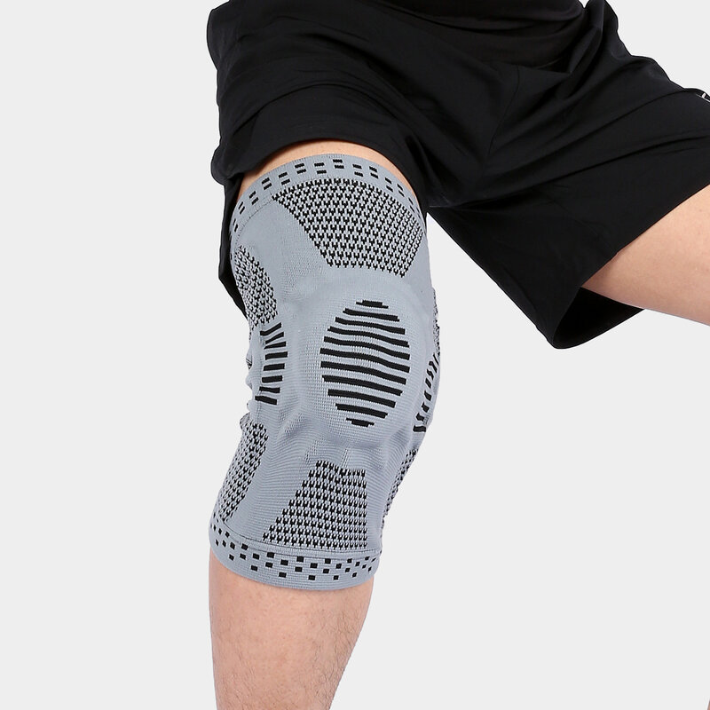 1 Stück Knies tütze Kompression hülse Silikon Patella Gel Pad für Meniskus Feder Unterstützung Stabilisator für Volleyball Fitness Sport