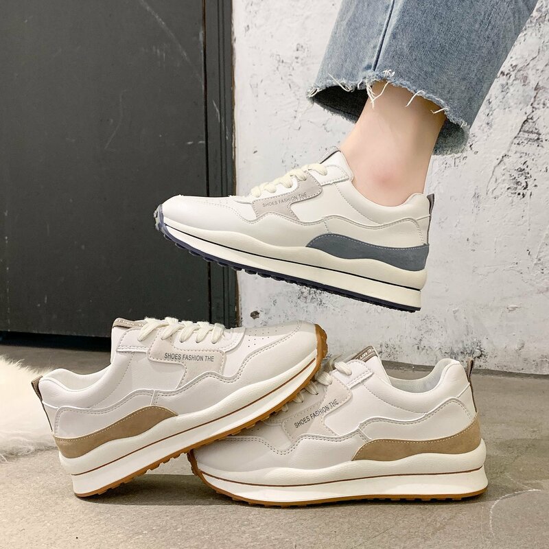 New Simple Women Shoes Outdoor Lady Sneakers Spring Autumn Breathable Comfortable Versatile Women's Running Shoes Tenis De Mujer