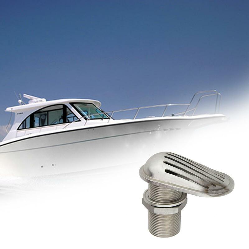Filtro de filtro de admisión para barco marino, filtro de recogida de agua, resistente, duradero, a través del casco