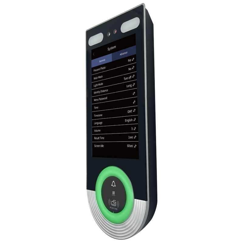 Wifi Face Recognition Access Control Dynamic Facial Detection Door Lock Face Attendance Machine Free Software TCP/IP USB