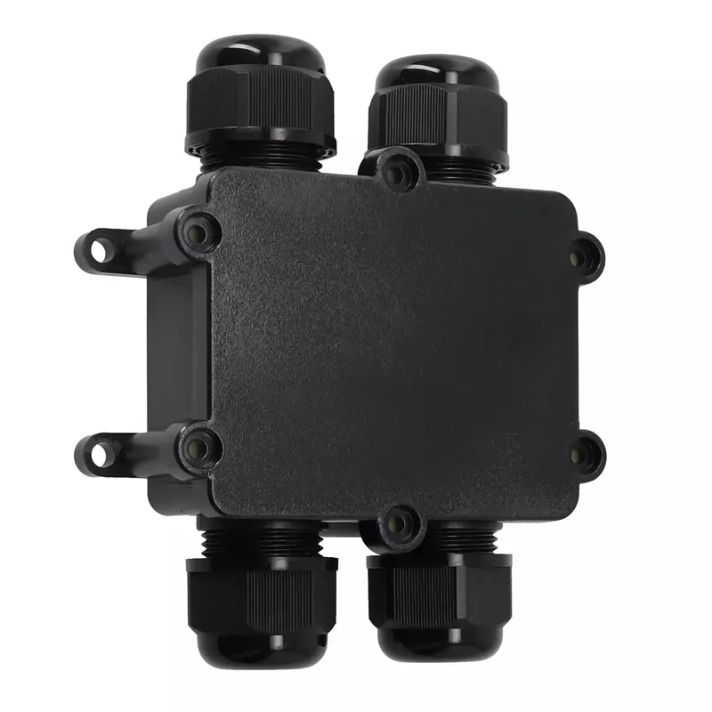 Cable Sleeve Junction Box 4-Way Accessories Connection H Socket IP68 Waterproof Replacement Spare Parts Brand New