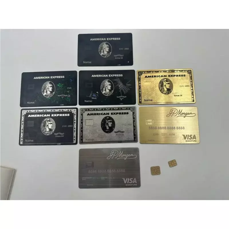 بطاقات معدنية مخصصة ، استبدال بطاقات الائتمان القديمة الخاصة بك مع بطاقات سوداء الأمريكية ، بطاقات سنتوريون