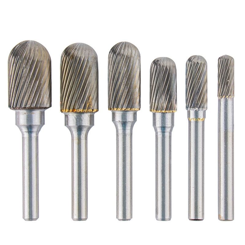 Free Shipping 1 Pack CX Type Carbide Rotary File Alloy Milling Cutter Tungsten Steel Cylindrical Grinding Head Mould Metal Tools